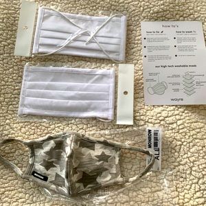 set of 3 high quality masks